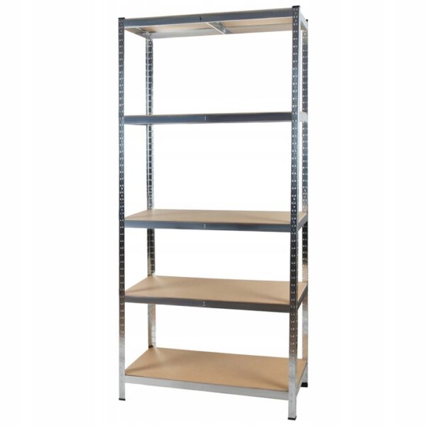 Kovový úložný regál, 220x100x45cm, 875kg | Malatec - Image 3