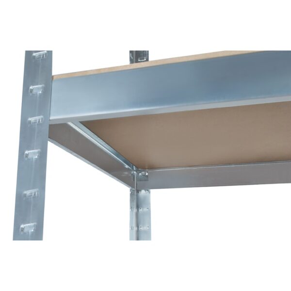 Kovový úložný regál, 220x100x45cm, 875kg | Malatec - Image 5
