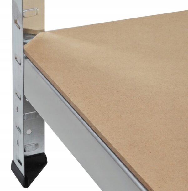 Kovový úložný regál, 220x100x45cm, 875kg | Malatec - Image 6