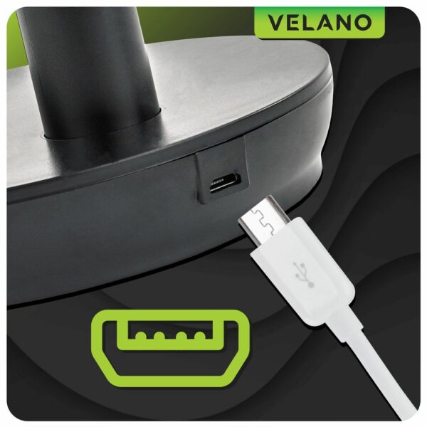 Stolní ventilátor VELWEBS0009, černý | Velano - Image 14