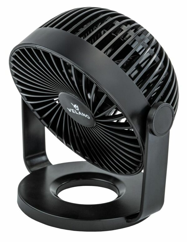 Stolní ventilátor VELWEBS0011, černý | Velano - Image 5