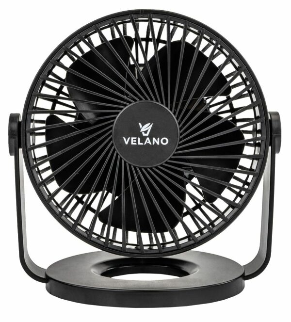 Stolní ventilátor VELWEBS0011, černý | Velano - Image 9