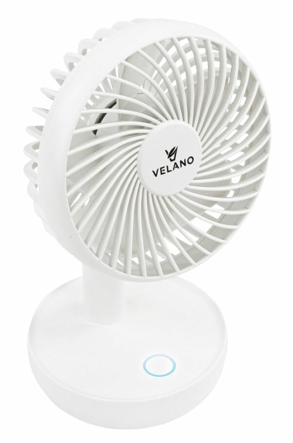 Stolní ventilátor VELWEBS0012, bílý | Velano - Image 3