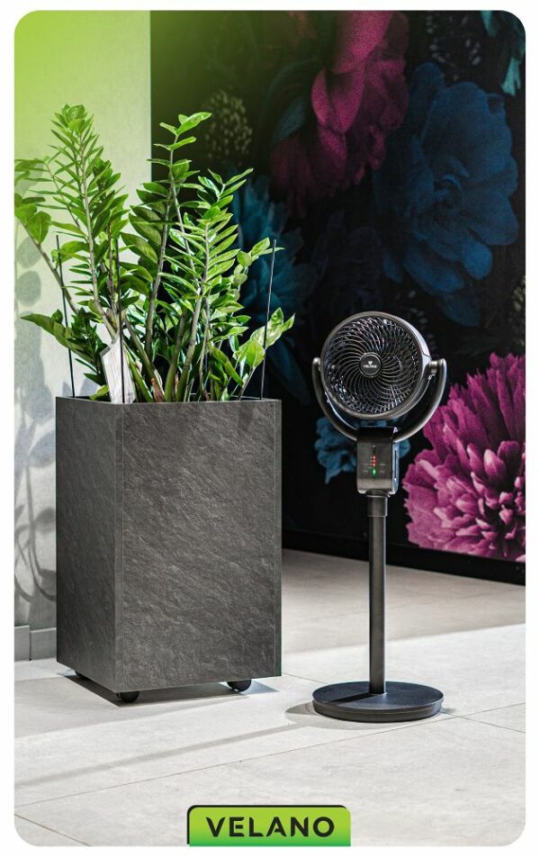 Podlahový ventilátor VELWEP0014, 50W, černý | Velano - Image 16