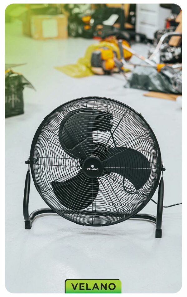 Podlahový ventilátor VELWEP0015, 125W, černý | Velano - Image 14