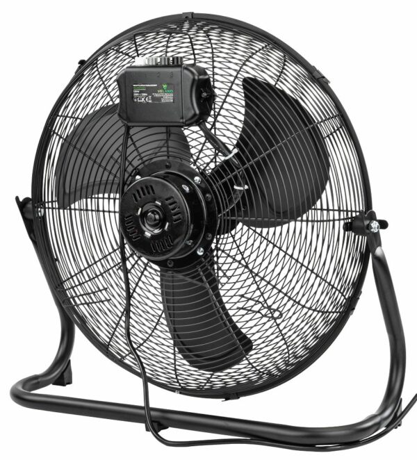 Podlahový ventilátor VELWEP0015, 125W, černý | Velano - Image 3