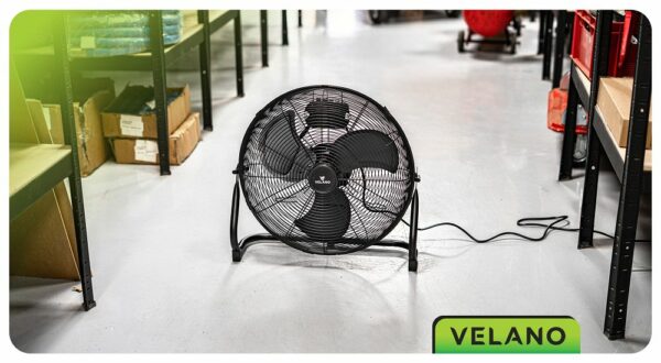 Podlahový ventilátor VELWEP0016, 100W, černý | Velano - Image 13