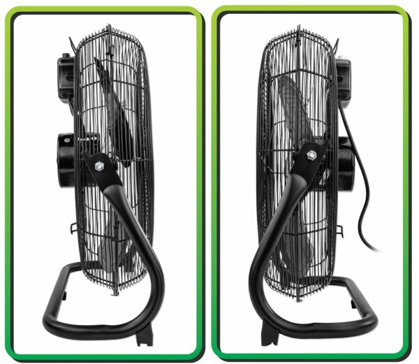 Podlahový ventilátor VELWEP0016, 100W, černý | Velano - Image 9