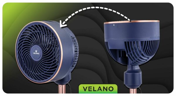 Podlahový ventilátor VELWEP0017, 50W | Velano - Image 18