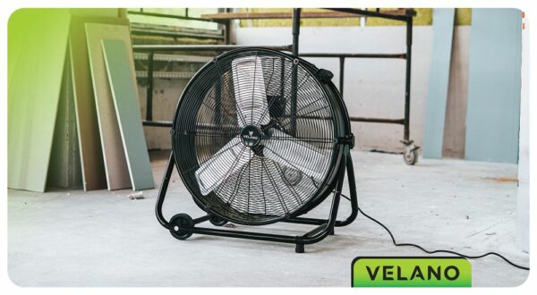 Podlahový ventilátor VELWEPR0007, 300W, černý | Velano - Image 13