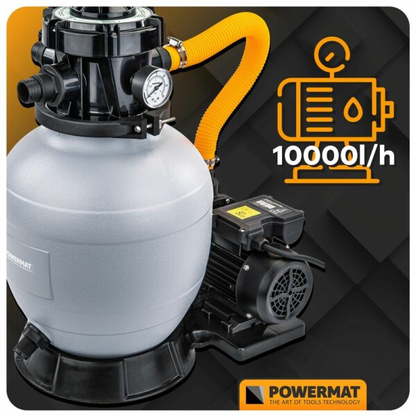 Písková filtrace pro bazény, 400W | PM-PPDB-400J - Image 21