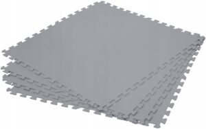 Pěnová podložka pod bazén, 9ks, 78x78cm, šedá | Bestway chrání dno bazénu před poškozením a zvyšuje komfort při používání.