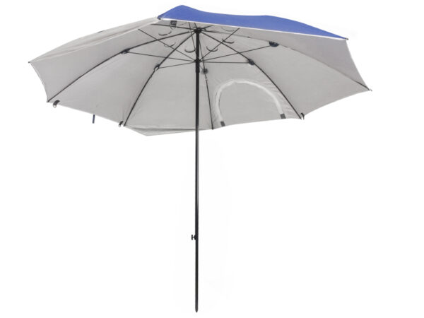 Plážový slunečník 2v1, 208cm | modrý - Image 4
