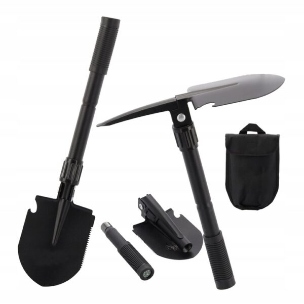 Skládací lopatka 5v1, 16/41,5cm | Garden Line je praktický nástroj, který se osvědčí při kempování, outdoorových výletech nebo při každodenních pracích.