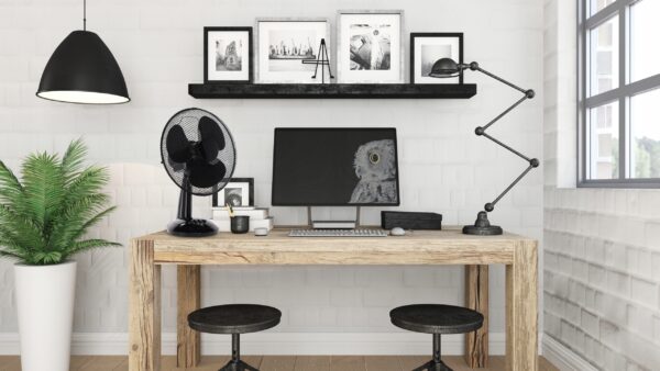 Stolní ventilátor, 40W, černý | FAN9042 - Image 7