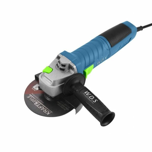 Úhlová bruska, 125mm, 1500W, 10 kotoučů | WDS2135 je výkonný nástroj určený pro řezání, broušení a odstraňování materiálů v dílně i na stavbě.