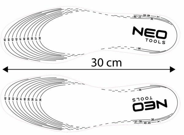 Vložky do bot actifresh, 36-45 | NEO TOOLS - Image 2