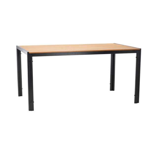 Zahradní stůl, 150x90x73cm, černý | Garden Line - Image 2