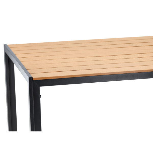 Zahradní stůl, 150x90x73cm, černý | Garden Line - Image 5