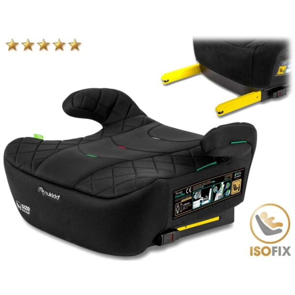 Autosedačka Louis, ISOFIX, 22-36kg, černá | Nukido - Image 3