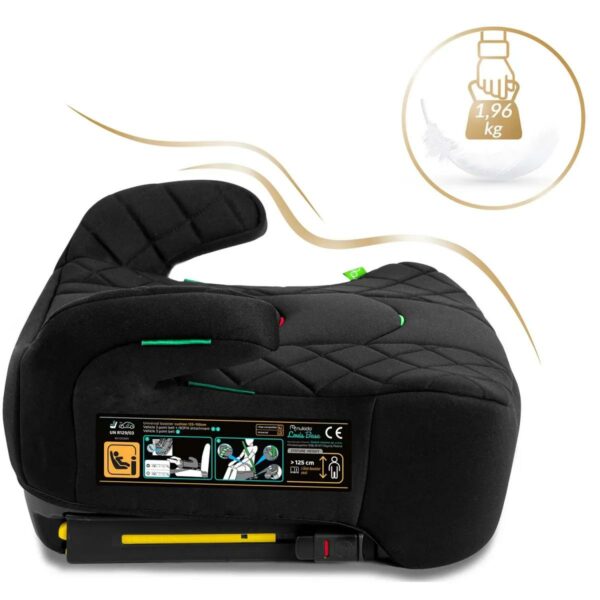 Autosedačka Louis, ISOFIX, 22-36kg, černá | Nukido - Image 6