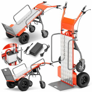 Elektrický akumulátorový transportní vozík 2v1 BMR-ET260 | Bäumr-AG je akumulátorový vozík pro pohodlný přesun těžkých břemen až do 260 kg.