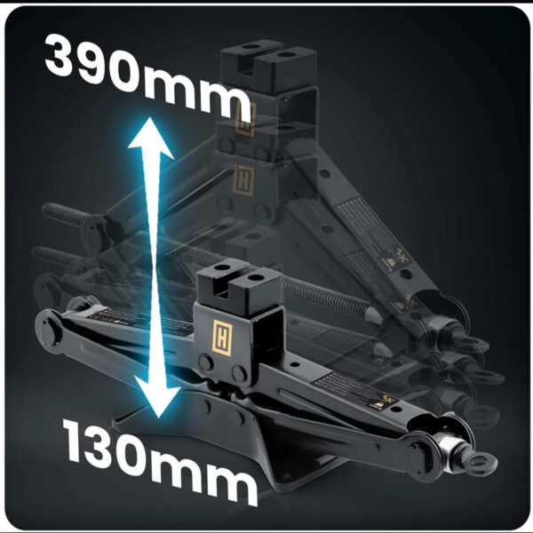 Nůžkový zvedák na auto HM-383, 2T | Humberg - Image 9