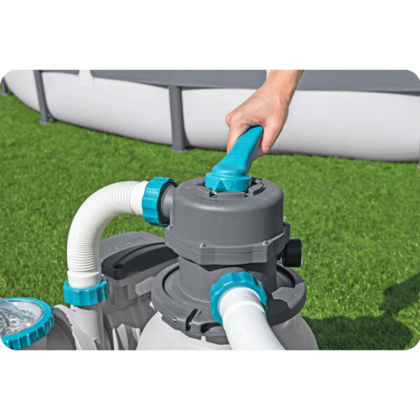 Písková filtrace do bazénu, 6056 l/h + multifunkční tablety | Bestway - Image 11