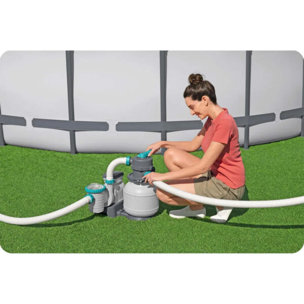 Písková filtrace do bazénu, 6056 l/h + multifunkční tablety | Bestway - Image 12