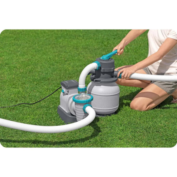 Písková filtrace do bazénu, 6056 l/h + multifunkční tablety | Bestway - Image 14