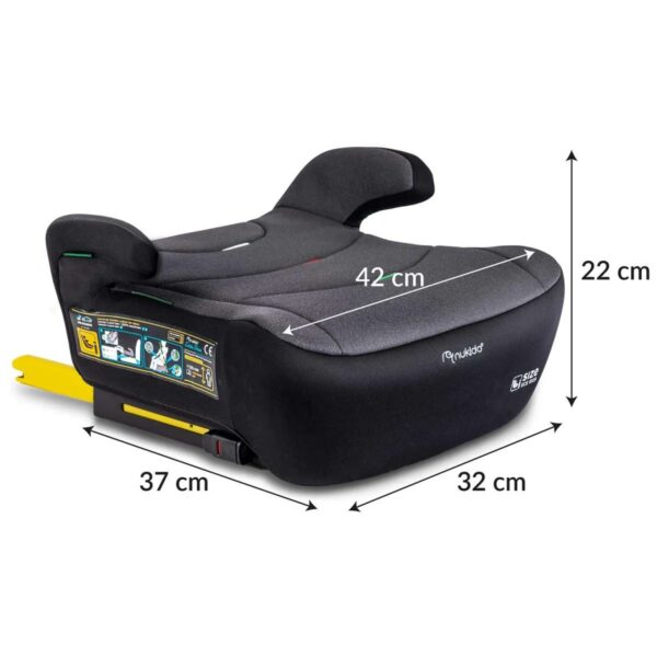 Autosedačka Louis, ISOFIX, 22-36kg, tmavě šedá | Nukido - Image 2