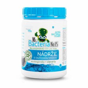 Bakterie do nádrže s dešťovou vodou, 500g | Mr. Bacteria udržují dešťovou vodu v nádrži čistou a bez zápachu rozkladem organických nečistot.