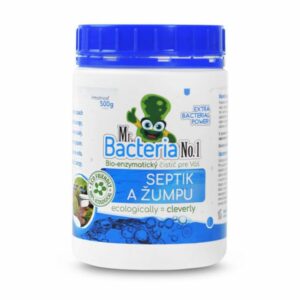 Bakterie do septiků a žumpy, 500g | Mr. Bacteria udržuje septik nebo žumpu čistou a bez zápachu pomocí přírodních bakterií.