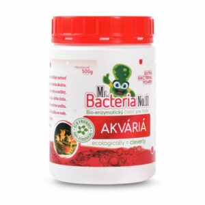 Bakterie pro akvária, 500g | Mr. Bacteria pomáhá udržovat akvárium čisté, rozkládá zbytky krmiva a usazeniny, snižuje zápach a mnoho jiného.