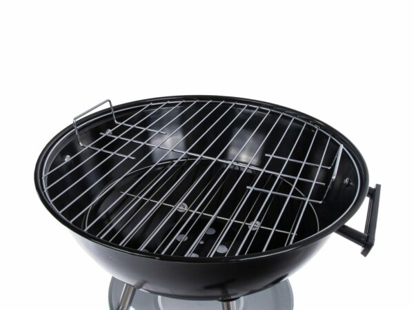 Kulatý gril na dřevěné uhlí s krytem, 39cm | GEKO - Image 8