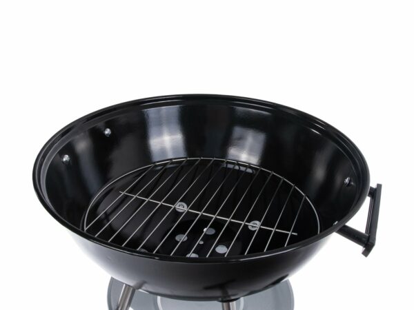 Kulatý gril na dřevěné uhlí s krytem, 39cm | GEKO - Image 9