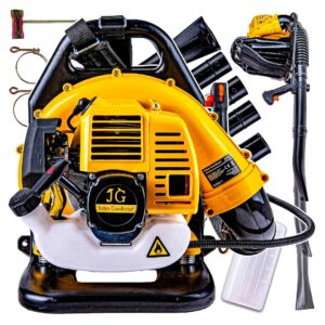 Benzínový foukař listí JG Strong, 1,25kW | John Gardener je určen k efektivnímu odstraňování listí a drobného zahradního odpadu.