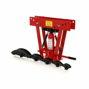 Hydraulická ohýbačka trubek, 16T | KD339 umožňuje přesné ohýbání ocelových, měděných či hliníkových trubek, je ideální pro profesionální i domácí dílny.