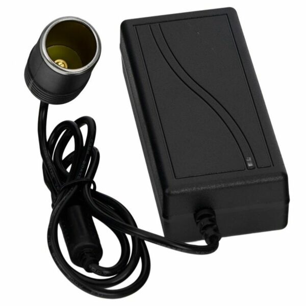 Měnič napětí AC/DC 230-12V | KD1255 umožňuje připojení 12V automobilových zařízení do běžné elektrické sítě 230V prostřednictvím zásuvky zapalovače.