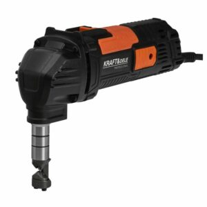 Nůžky na plech, 1600W | KD1512 neocenitelné pro stavební a řemeslné práce, jsou ideální pro přesné řezání ocelových a hliníkových plechů různých tvarů.