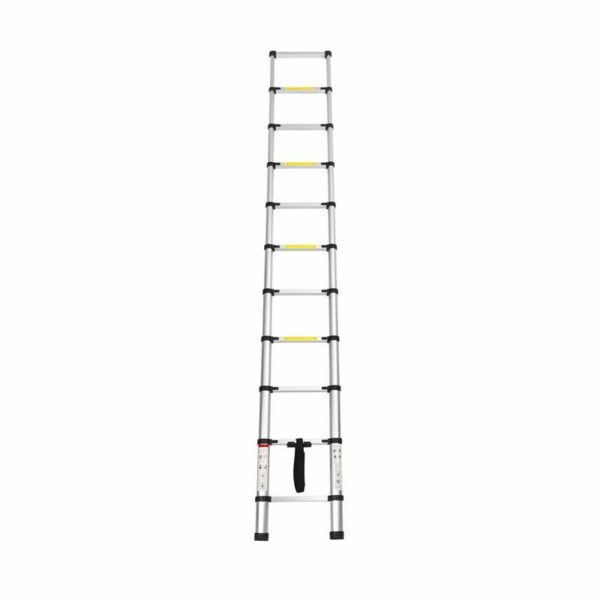 Hliníkový žebřík, teleskopický, desetistupňový | KD4073 - Image 2