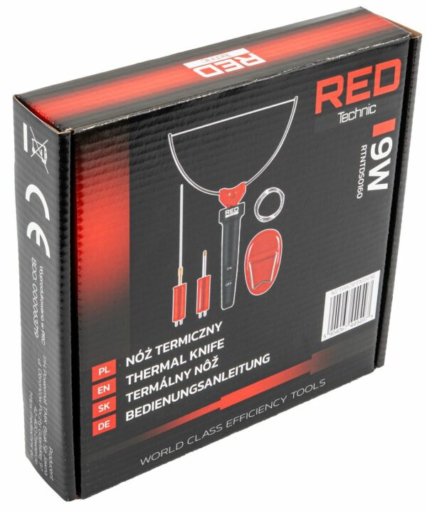 Tepelný nůž na polystyren RTNTDS0160, 9W | RED TECHNIC - Image 8