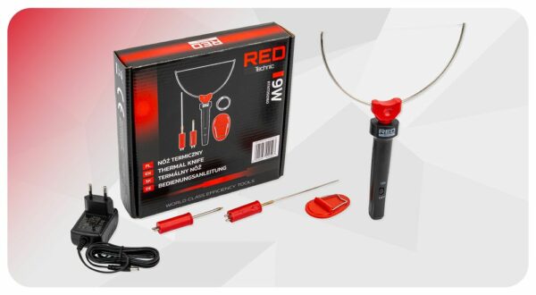 Tepelný nůž na polystyren RTNTDS0160, 9W | RED TECHNIC - Image 9