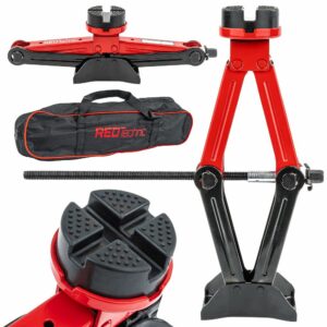 Nůžkový zvedák RTPTR0151, 2,5T | RED TECHNIC je vhodný pro většinu běžných modelů automobilů, které nemají extrémně nízkou ani vysokou světlou výšku.