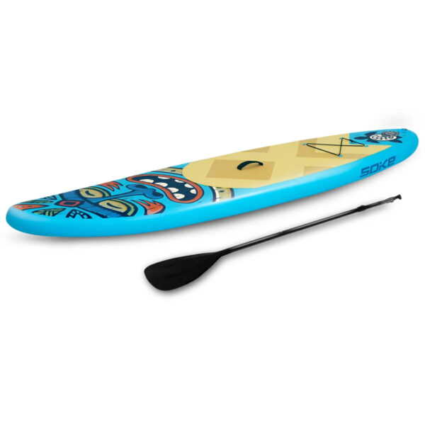 Paddleboard SUP AquaSurf s příslušenstvím, modrý | Soke - Image 3