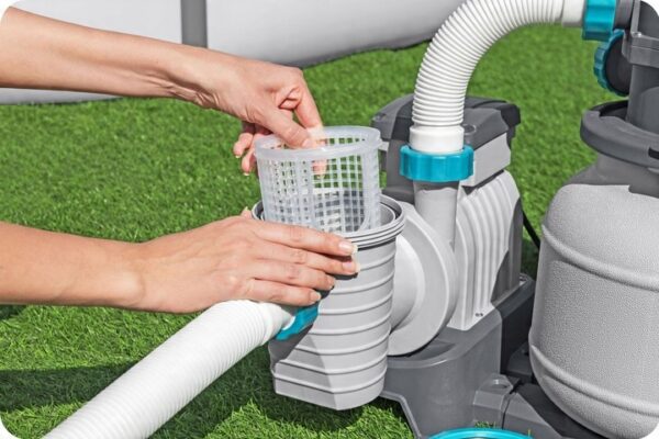 Písková filtrace do bazénu, 6056 l/h + filtrační kuličky | Bestway - Image 8