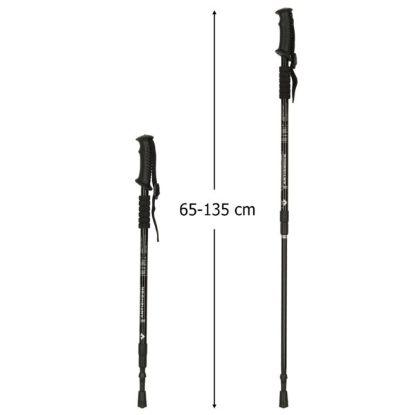 Trekingové hole, 135cm | černé - Image 2