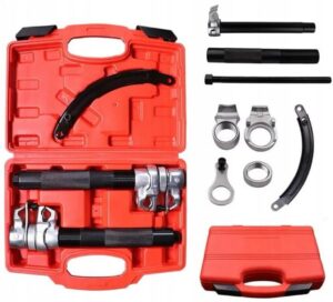Stahovák pružin, 28-280mm | KD12520 je spolehlivé nářadí určené pro bezpečné a efektivní demontování pružin o průměru od 28 do 280 mm.