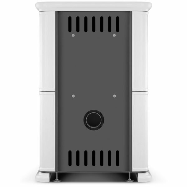 Krbová kamna OLBIA s přívodem vzduchu, 7,5 kW | bílá - Image 4