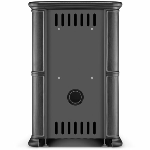 Krbová kamna OLBIA s přívodem vzduchu, 7,5 kW | černá - Image 4
